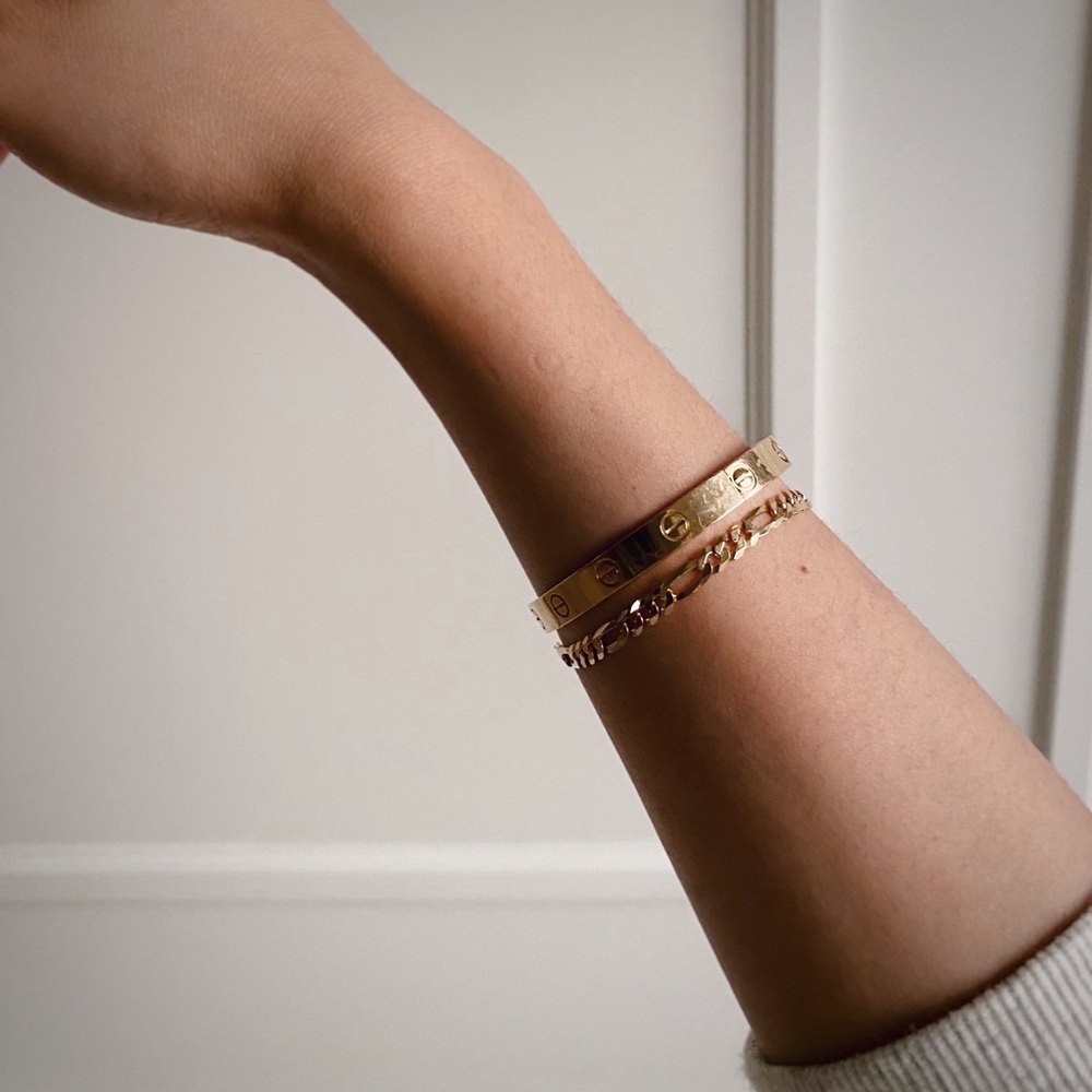 Limited Drop: 18K Gold Vermeil Chain Bracelets - Picture 14 of 16